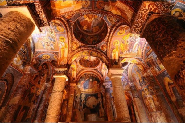 Byzantine churches and frescoes tour